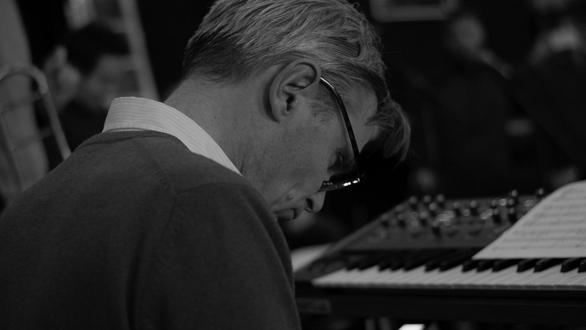 The Jazzanova/Strata players: Christoph Adams. All photos by Braden Harris.